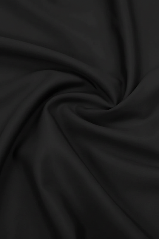 Jet Black Fabric